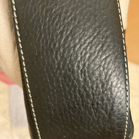 VINTAGE “B MAKOWSKY”LARGE LEATHER SHOULDER BAG PURSE BEAUTIFUL - Picture 14 of 16